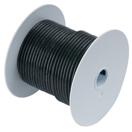 ANCOR Black 18 AWG Tinned Copper WIre - 35' 180003